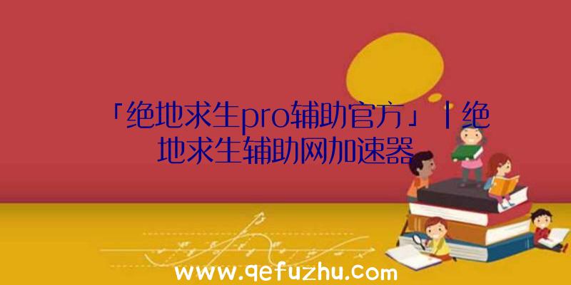 「绝地求生pro辅助官方」|绝地求生辅助网加速器